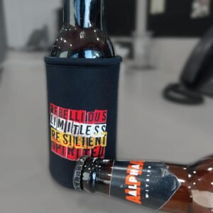 WOLF WRAP // BEER KOOZIE